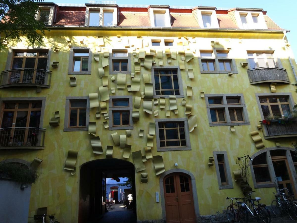 德累斯顿Kunsthofperle公寓 外观 照片